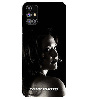 W0448-Your Photo Back Cover for Samsung Galaxy M31s