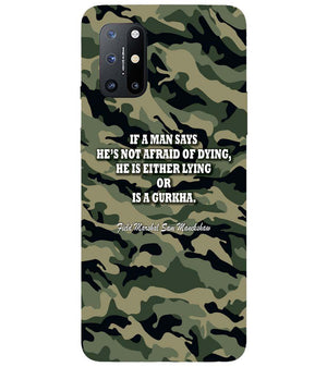 W0450-Indian Army Quote Back Cover for OnePlus 8T