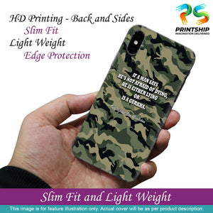 W0450-Indian Army Quote Back Cover for Samsung Galaxy A10s-Image2
