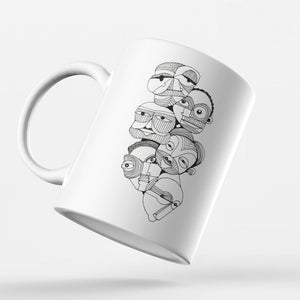 Face on face Coffee Mug