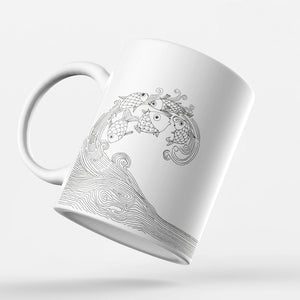 Fishy wave Coffee Mug