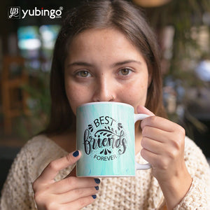 Best Friends Forever Coffee Mug with Coaster and Keychain-Image2