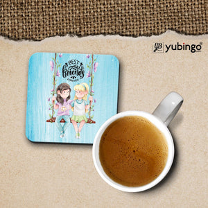 Best Friends Forever Coffee Mug with Coaster and Keychain-Image3