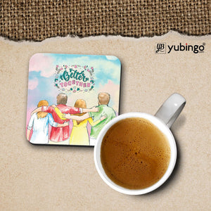 Better Together Cushion, Coffee Mug with Coaster and Keychain-Image4