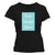 Black Customised Women's T-Shirt - Front Print