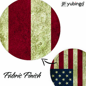 American Flag Mouse Pad (Round)-Image3