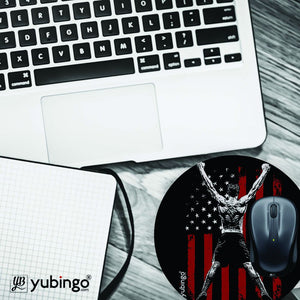 American Honour Mouse Pad (Round)-Image4