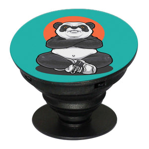 Angry Panda Mobile Grip Stand (Black)