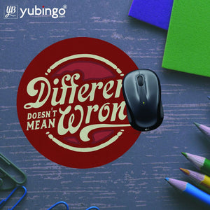 Be Different Mouse Pad (Round)-Image5