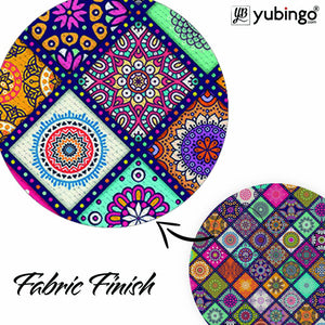 Beautiful Mandala Pattern Mouse Pad (Round)-Image3