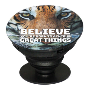 Believe Mobile Grip Stand (Black)