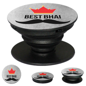 Best Bhai Mobile Grip Stand (Black)-Image2
