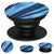 Blue Pattern Mobile Grip Stand (Black)