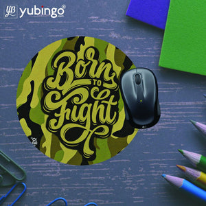 Born to Fight Mouse Pad (Round)-Image5