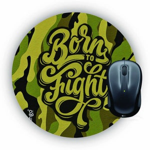 Born to Fight Mouse Pad (Round)