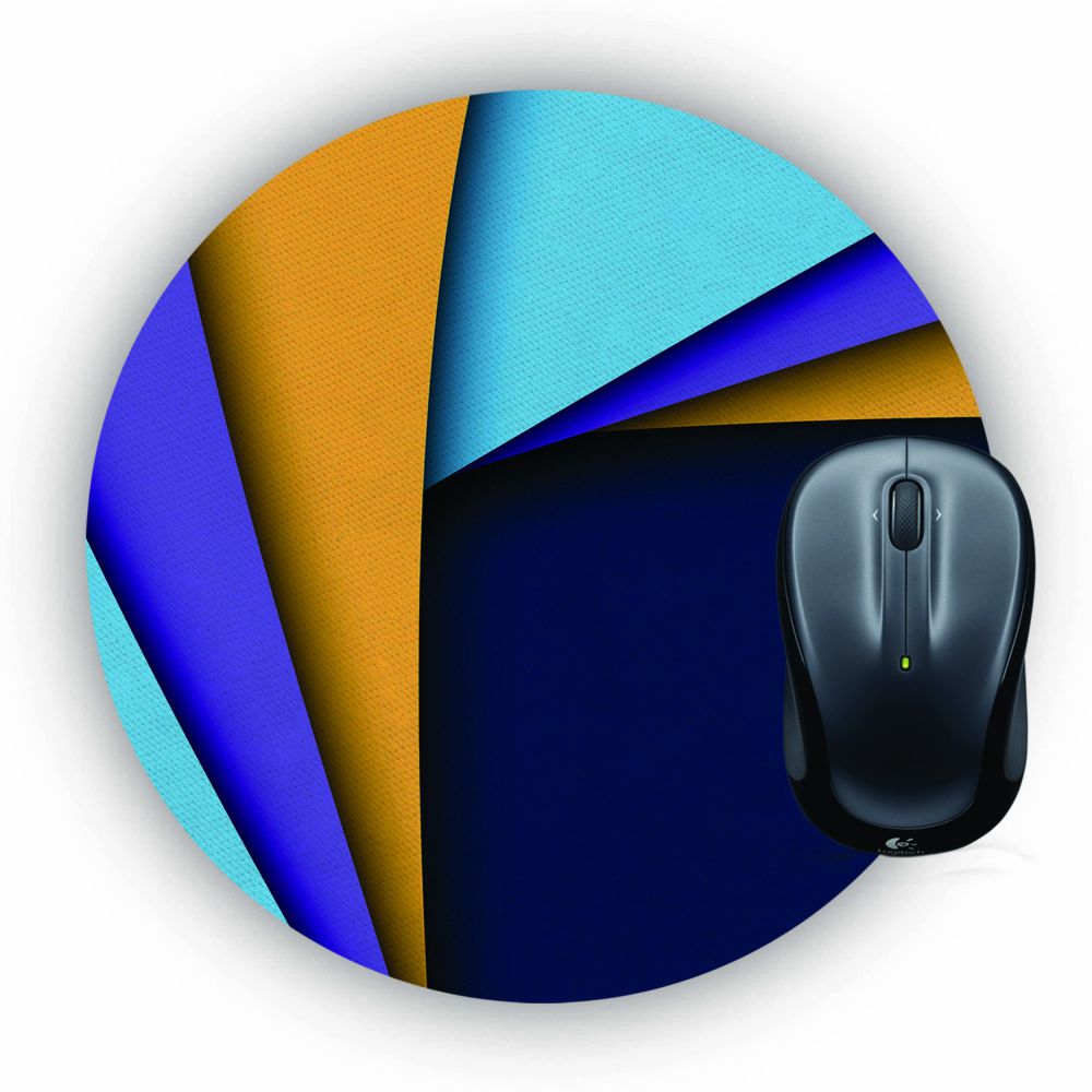 Classic Pattern Mouse Pad (Round)
