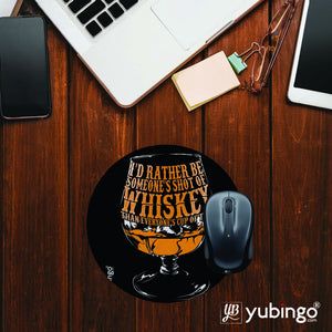 Cup of Tea Mouse Pad (Round)-Image2