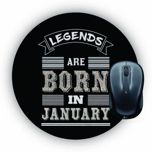 Customised Legends Mouse Pad (Round)