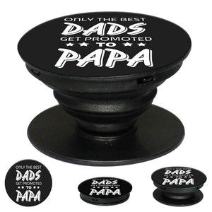 Dad and Papa Mobile Grip Stand (Black)-Image2