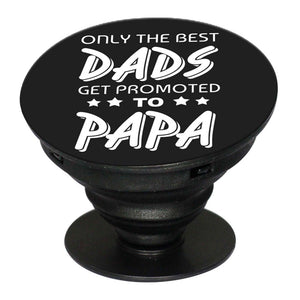 Dad and Papa Mobile Grip Stand (Black)