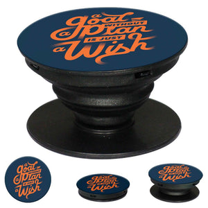Goal and Wish Mobile Grip Stand (Black)-Image2