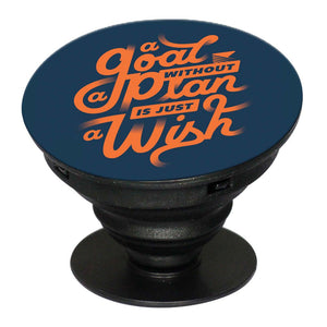 Goal and Wish Mobile Grip Stand (Black)