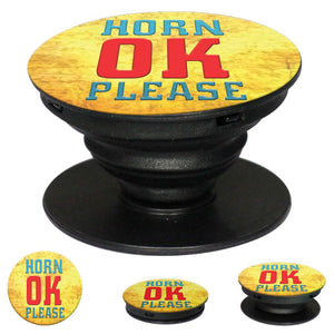 Horn OK please Mobile Grip Stand (Black)-Image2