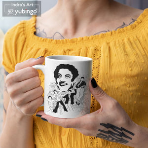 Indro's Art Kishore Kumar Coffee Mug-Image2