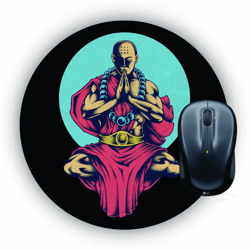 Inner Peace Mouse Pad (Round)