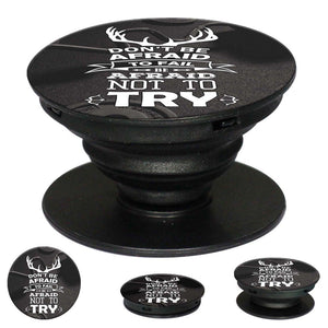 Keep Trying Mobile Grip Stand (Black)-Image2