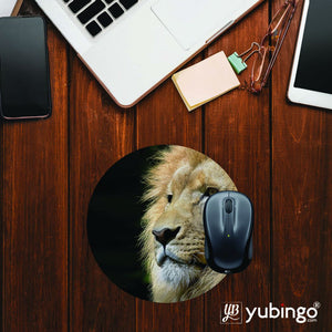 Lion Mouse Pad (Round)-Image2
