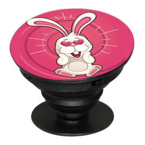Love Rabbit Mobile Grip Stand (Black)