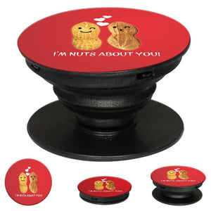 Nuts About You Mobile Grip Stand (Black)-Image2