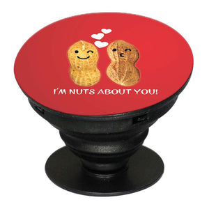 Nuts About You Mobile Grip Stand (Black)