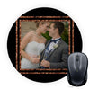 Photo with Double Border Mouse Pad (Round)