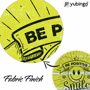 Positive Smile Mouse Pad (Round)-Image3
