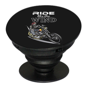 Ride the Wind Mobile Grip Stand (Black)