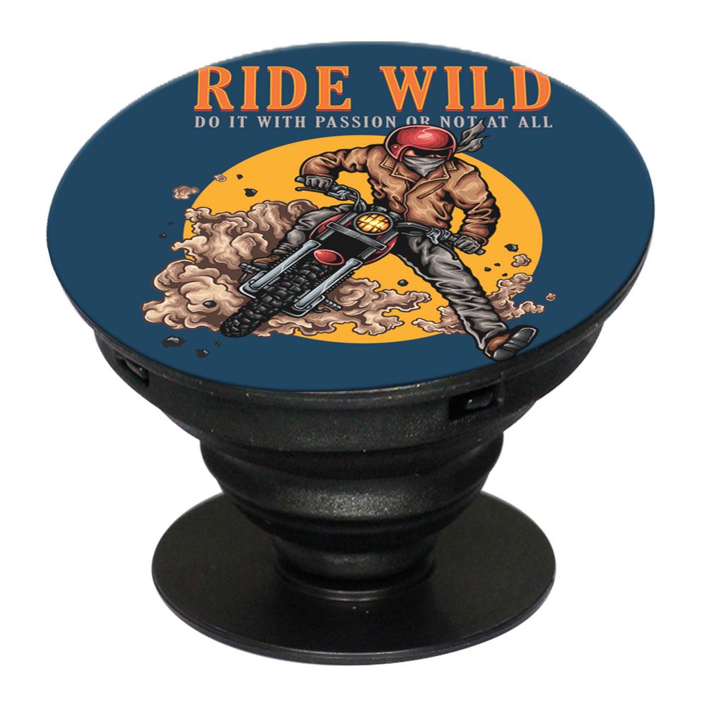 Ride Wild Mobile Grip Stand (Black)
