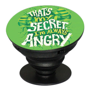 Secret I Am Always Angry Mobile Grip Stand (Black)