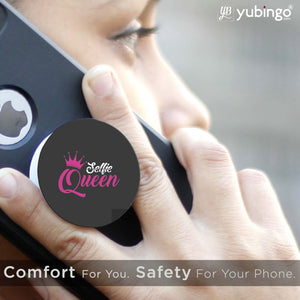 Selfie Queen Mobile Grip Stand (Black)-Image6