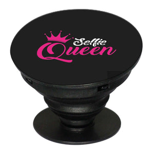 Selfie Queen Mobile Grip Stand (Black)