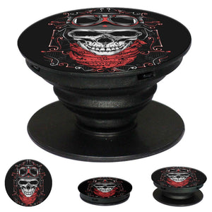 Skull Army Mobile Grip Stand (Black)-Image2