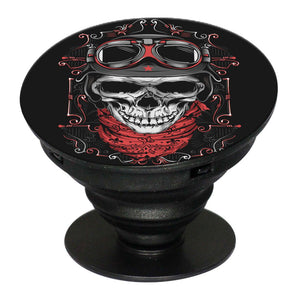 Skull Army Mobile Grip Stand (Black)