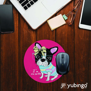 So Cute Mouse Pad (Round)-Image2