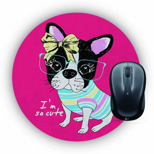 So Cute Mouse Pad (Round)