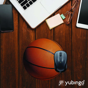 The Basketball Mouse Pad (Round)-Image2