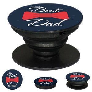 The Best Dad Mobile Grip Stand (Black)-Image2