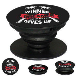 Winner is Dreamer Mobile Grip Stand (Black)-Image2