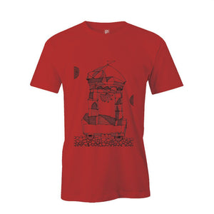 Chariot Men T-Shirt-Red