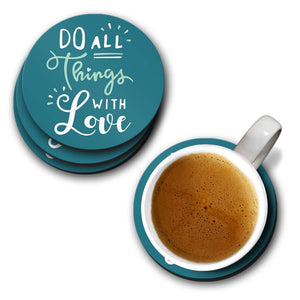Do With Love Coasters